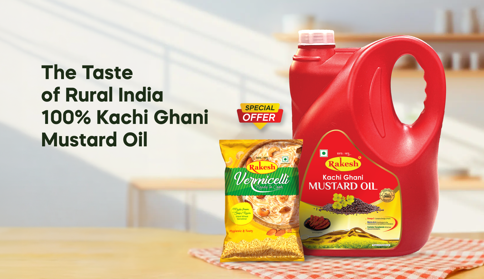 Kachi Ghani Mustard Oil – Special Offer