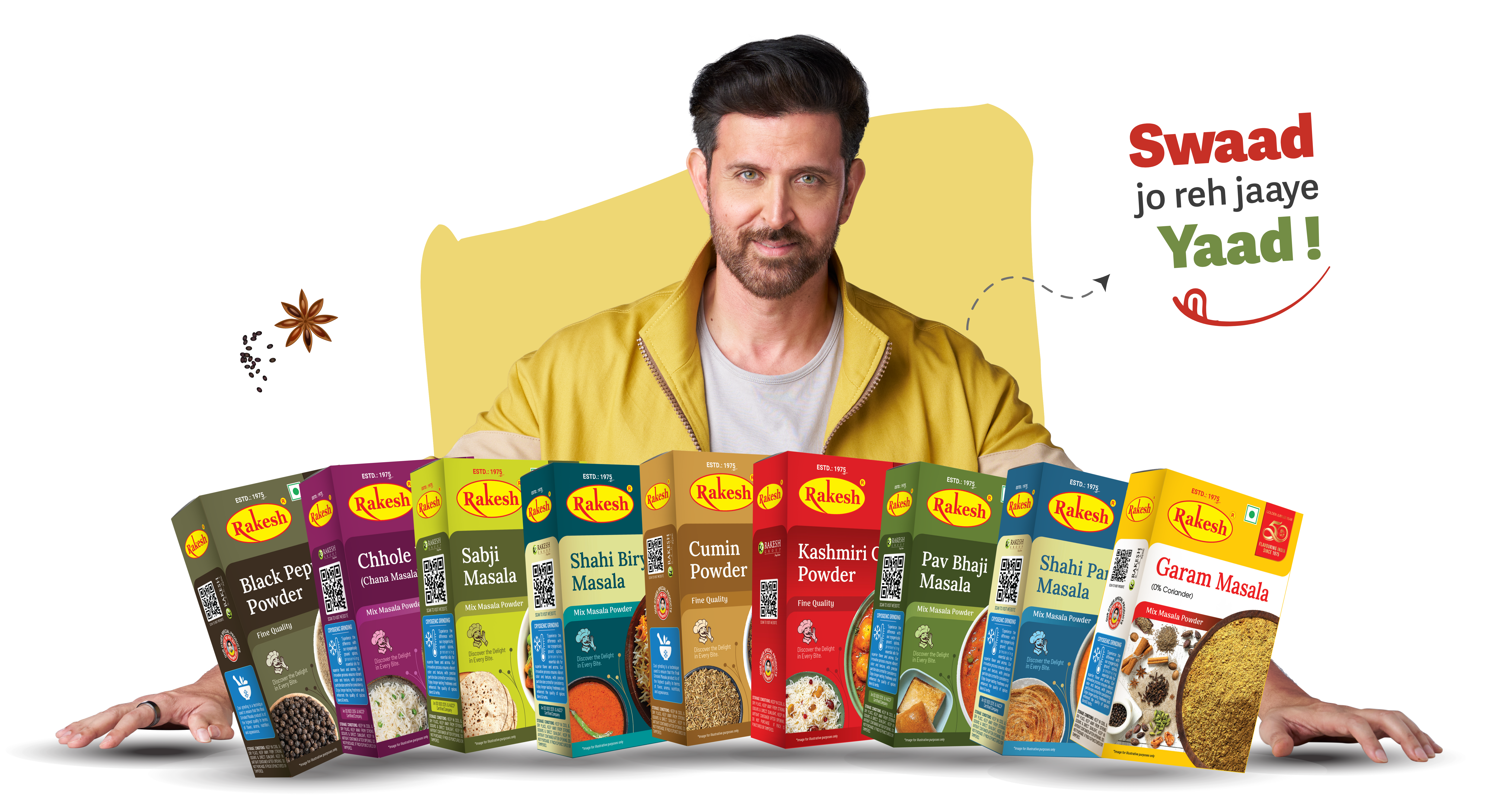 Rakesh Masala spice range