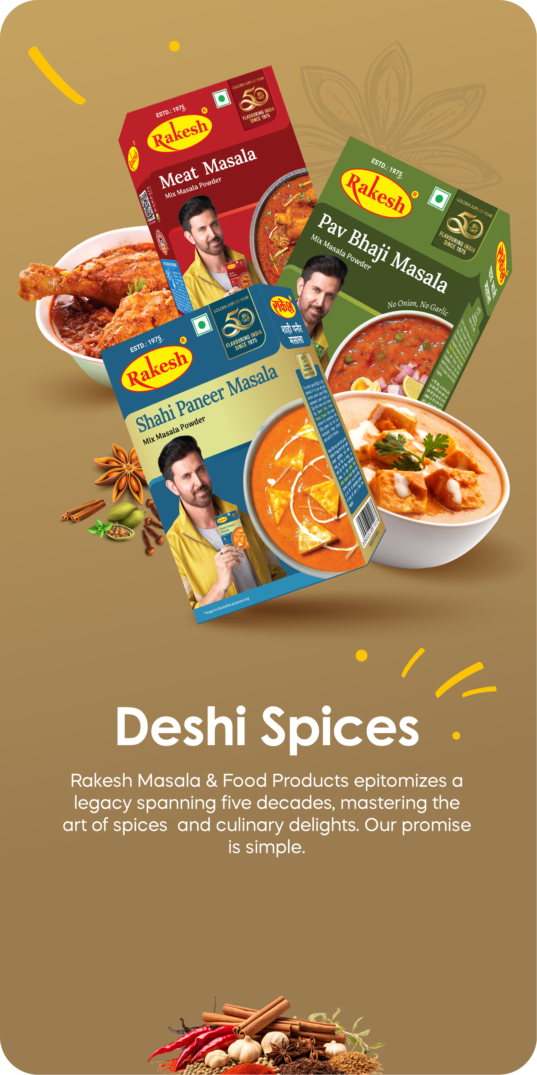 Deshi spices
