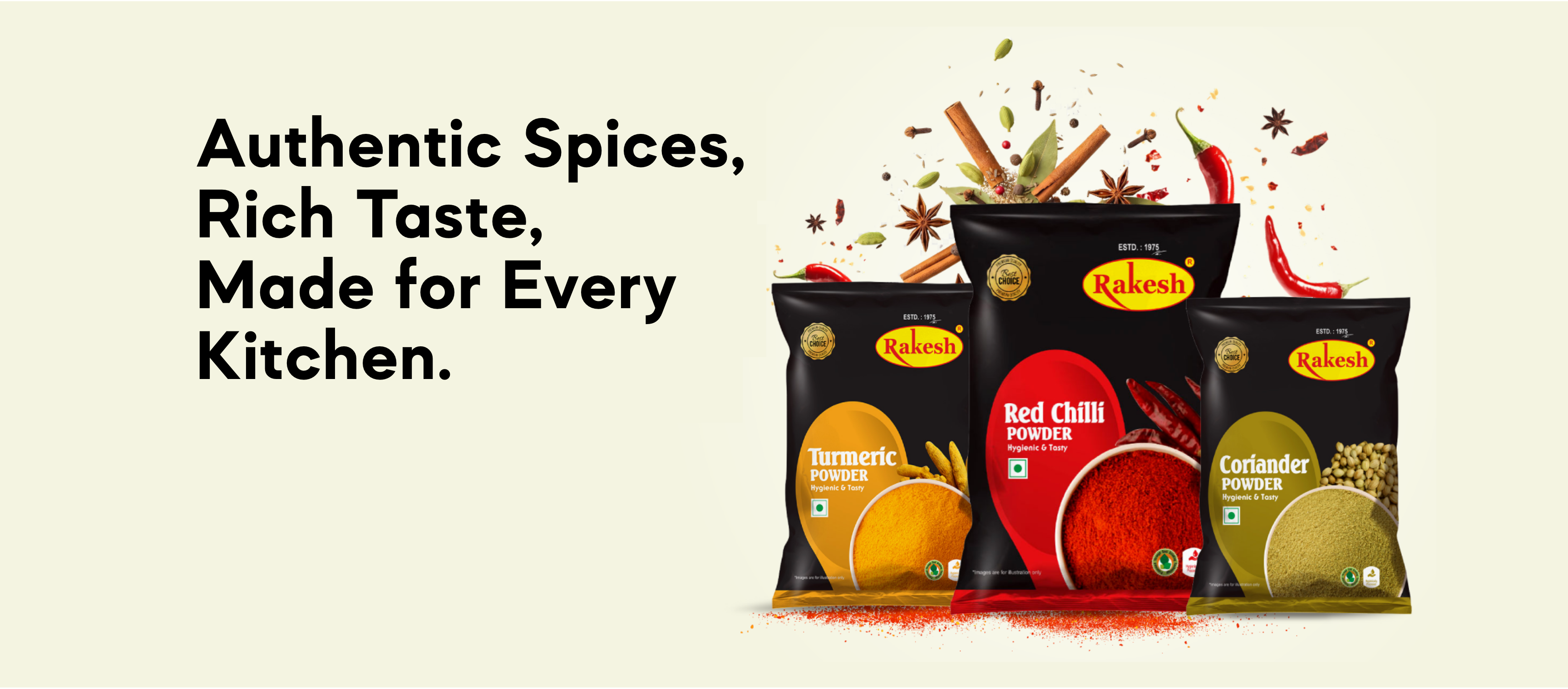 Authentic Spices — Rakesh Masala